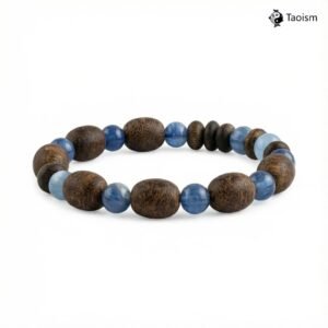Agarwood & Blue Kyanite Energy Aligner Bracelet