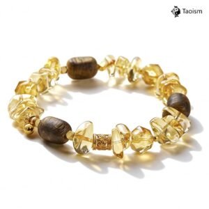 Citrine & Agarwood Bracelet