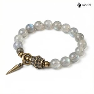 Moonstone Bracelet - Vintage Grey Moonstone