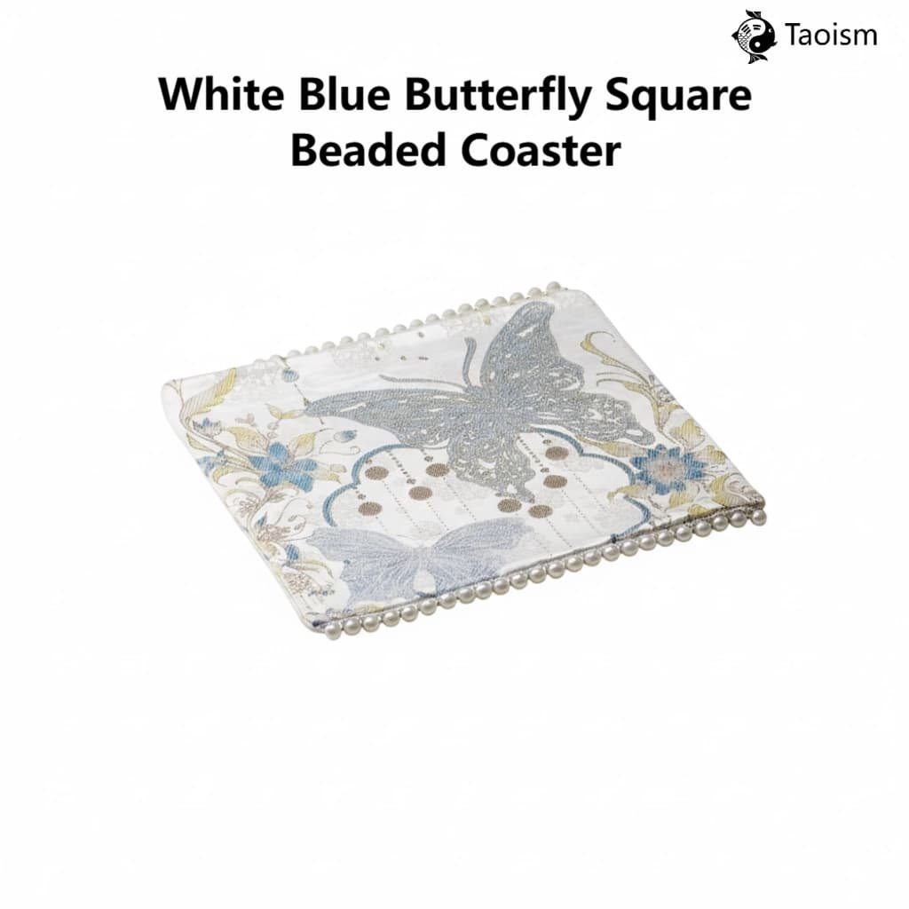 Brocade 'All Birds Paying Homage to the Phoenix' Tea Mat - Image 6