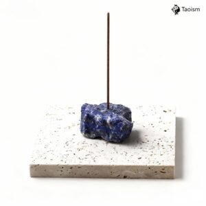 Wabi-Sabi Natural Lapis Lazuli Incense Holder