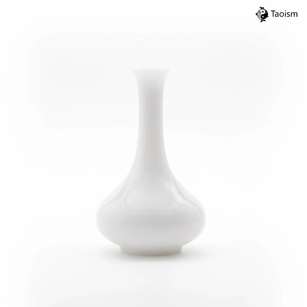 Serene Mutton Fat Jade Ceramic Vase Set - Image 5