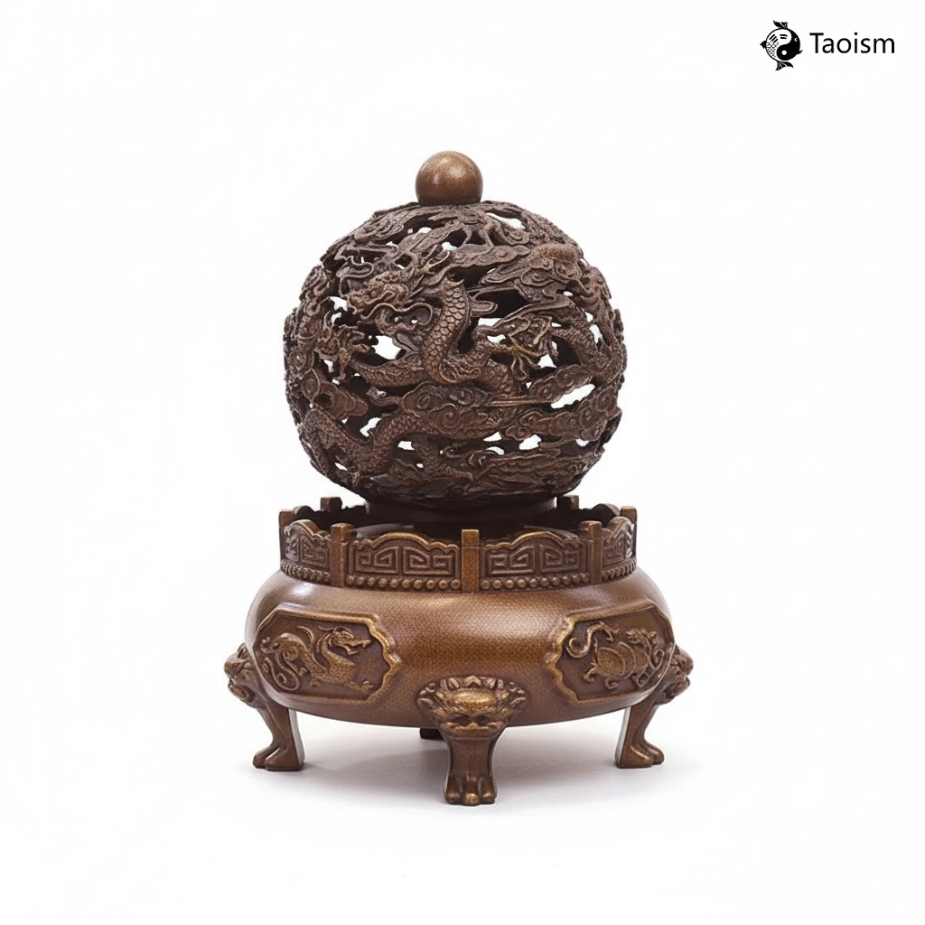 Nine Turns Universe Four Guardians Brass Censer