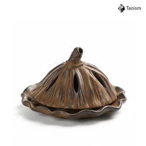 Zen Retro Lotus Pod Incense Burner